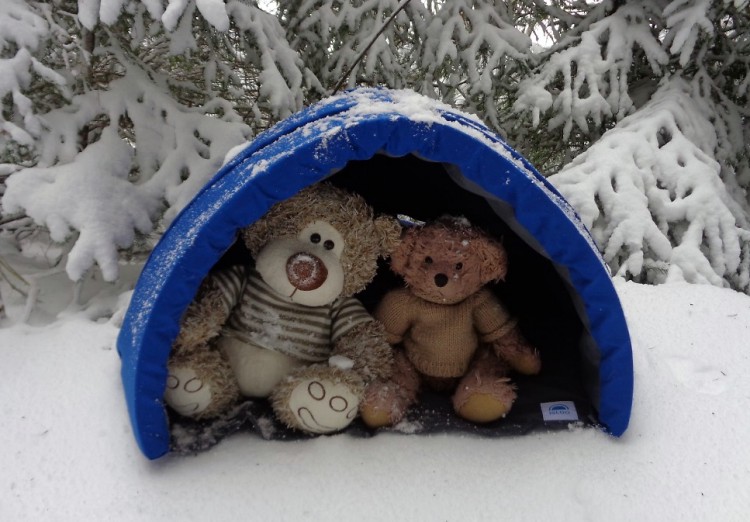 Teddy Land: Japanese igloo for the bears