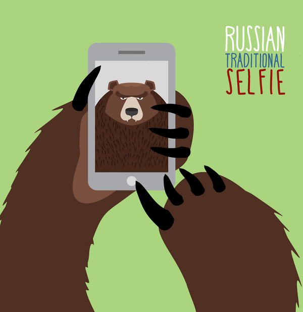 Teddy Land: Russian Traditional Selfie