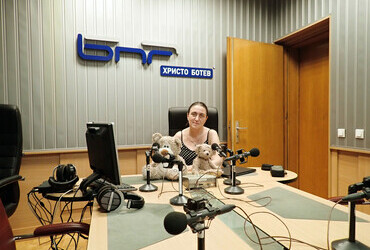 Bulgarian National Rdaio program Hristo Botev, host Ivana Murdjeva