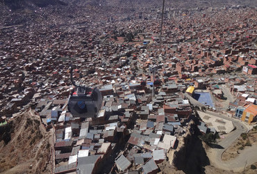 Flea market on 4000 m - La Paz, Bolivia