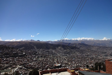 Flea market on 4000 m - La Paz, Bolivia