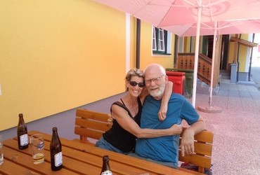 Jeanne Laubscher and Ronald Ronholt in Obertraun