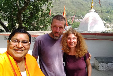 Memorable encounter with Dr. Pandit Dinesh Chandra Sati - Karnaprayag, Chamoli District, Uttarakhand, India