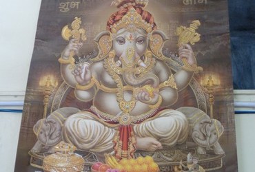 You have to be smoking some heavy shit for your god to look like this - Rishikesh