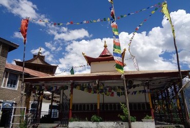 Buddhist Temple - Kalpa, Himachal Pradesh, India