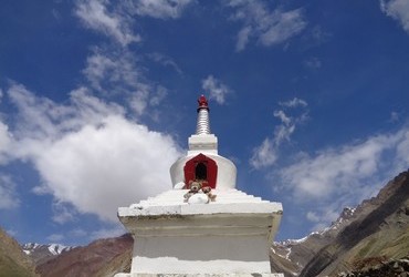 Stupa - Mudh, Spiti Valley, Tibet