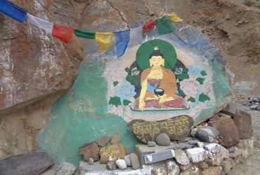 Kye Gompa, Key Monastery, Tibetan Buddhist monastery 4166 m, Spiti Valley, Tibet