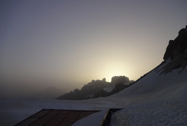 Sexton Dolomites - gloomy first day