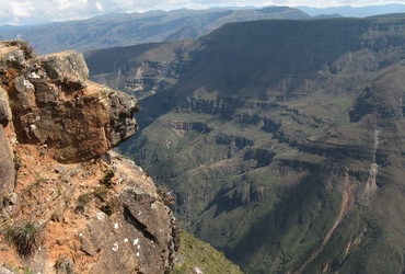 Canyon del Sonche, Huancas, Chachapoyas, Peru