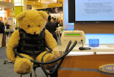 COPD epidemic when even Teddy Bears need mechanical help with airway clearance