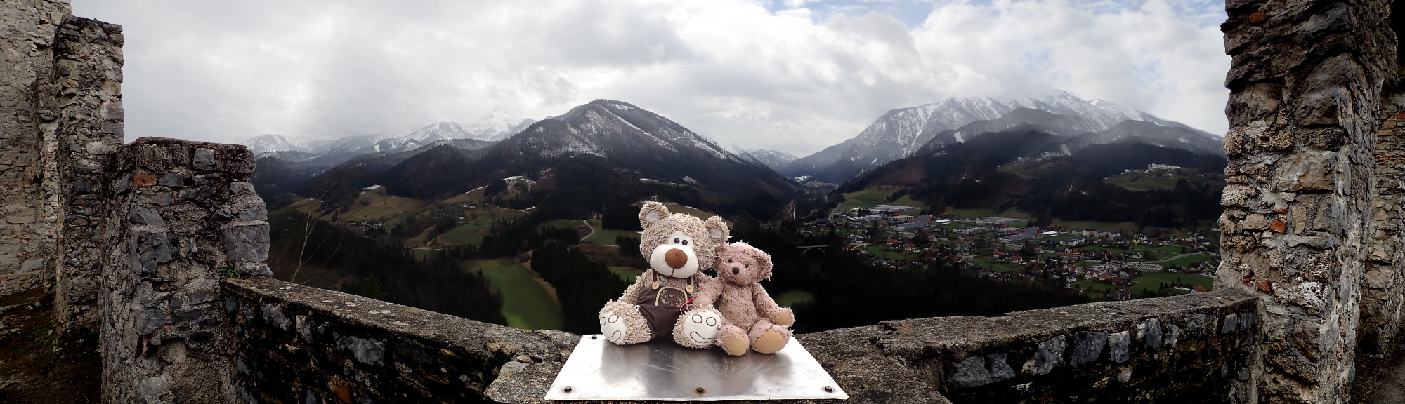 Teddy Land: Burg Gallenstein panorama