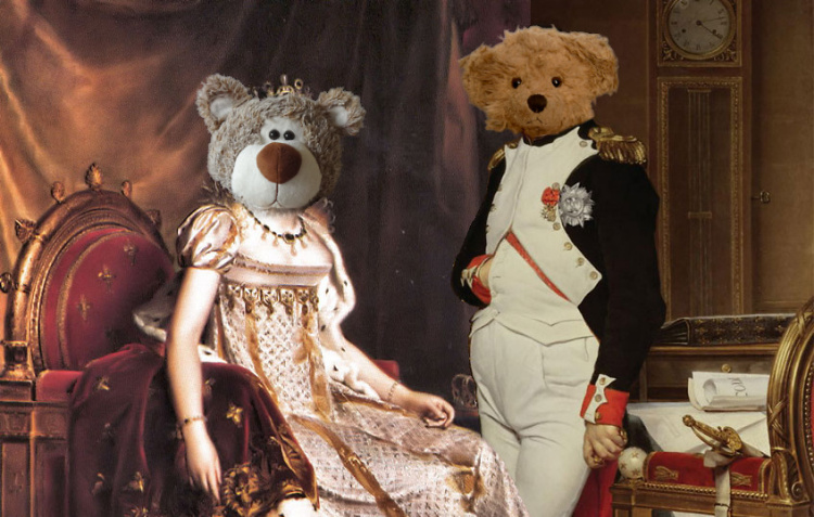 Teddy Land: Josephine de Beauharnais and Napoleon Bonaparte