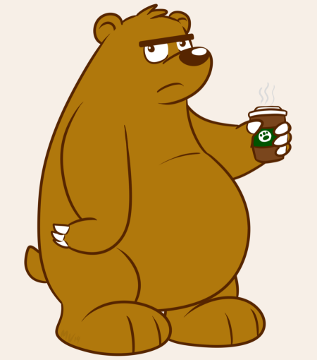 Teddy Land: A Bear Needs Its Coffee