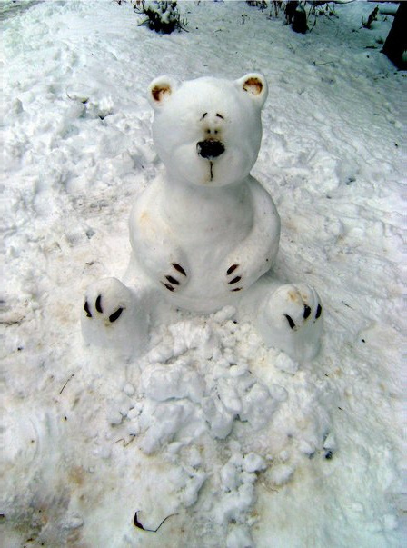 Teddy Land: Snow Teddy Bear