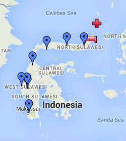 Teddy Land: Map Sulawesi