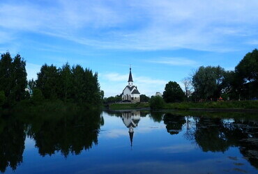 St George church, Pulkovo park, St Petersburg 26-07-2022