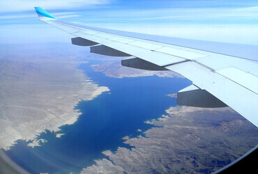 Lake Powell, Eurowings Discover OS 8455 2023-04-19: Frankfurt (FRA) - Las Vegas (LAS)