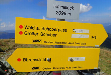 Himmeleck 2096 m