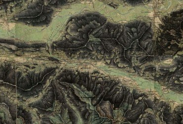 Rottenmann outskirts map (early 19th century)