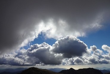 Clouds above Monte Renoso GR20 Sud - Corsica, France