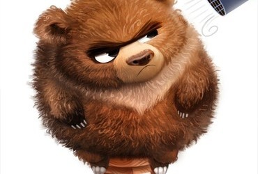 Frizzly Bear by Piper Thibodeau