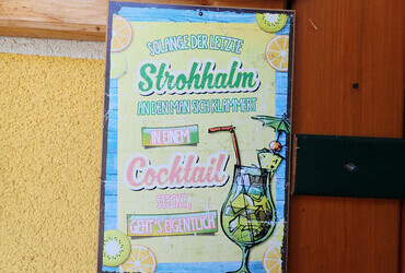 As long as the last straw you're clinging to is in a cocktail, things are generally okay.