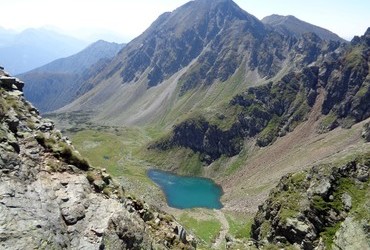 Gefrorener See 2100 m