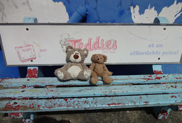 Teddies bench - Scarborough, Tobago
