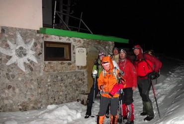 00:10 h. on 2nd of March 2015, Eho hut, Balkan Mountains - My true face after 16 h. trek of which 5 h. in the dark