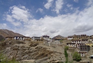 Kye Gompa, Key Monastery, Tibetan Buddhist monastery 4166 m, Spiti Valley, Tibet