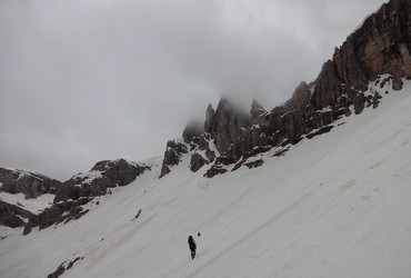 Sexton Dolomites -  steep slopes