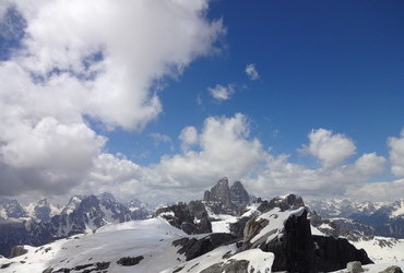 Sexton Dolomites - view from Oberbachernspitze