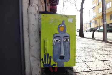 Street theater @ Rakovski street in Sofia